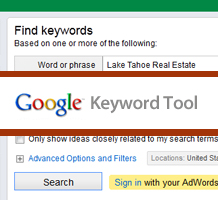 google keyword tool