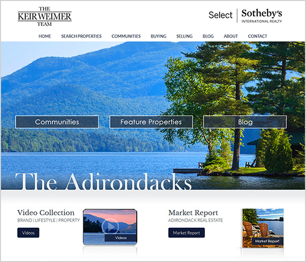 Keir Weimer Custom Real Estate Website