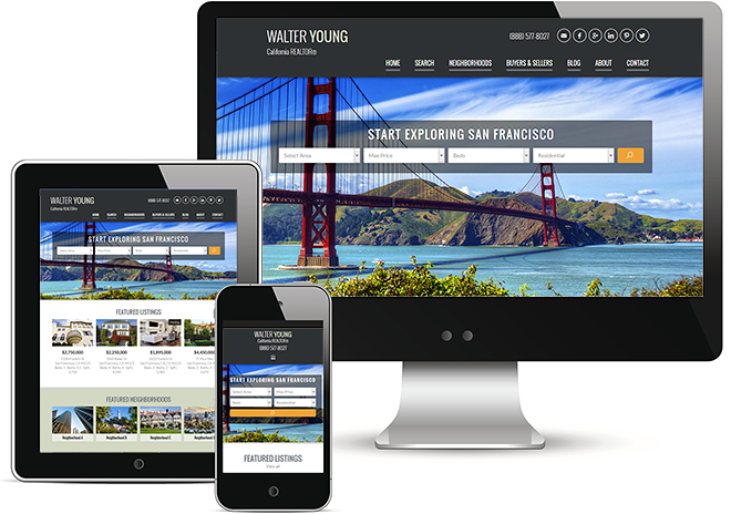 San Francisco Responsive Real Estate Website