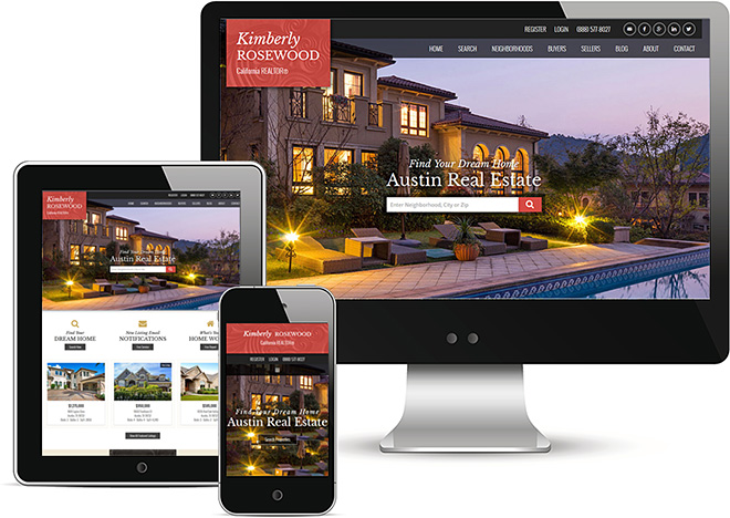 Responsive Real Estate Website Theme Austin