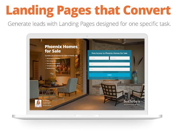 Real Estate Landing Pages that Convert Leads
