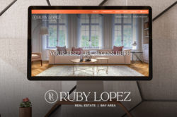 Best real estate website design for realtor Ruby Lopez