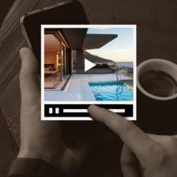 Video Player screen of luxury home