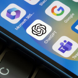 Chatgpt logo on smart phone screen